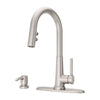 Crete 1-Handle Pull-Down Kitchen Faucet 1-Handle Pull-Down Kitchen Faucet