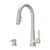 Crete 1-Handle Pull-Down Kitchen Faucet 1-Handle Pull-Down Kitchen Faucet