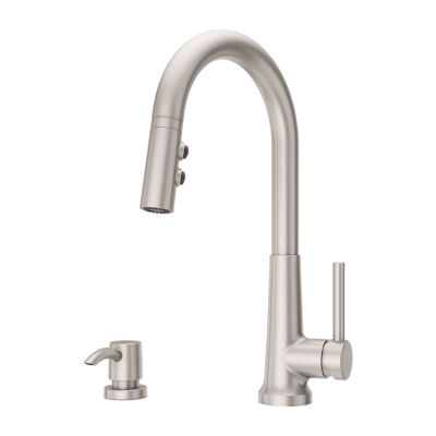 Crete 1-Handle Pull-Down Kitchen Faucet 1-Handle Pull-Down Kitchen Faucet