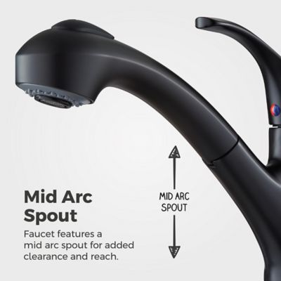Shelton 1-Handle Pull-Out Kitchen Faucet 1-Handle Pull-Out Kitchen Faucet