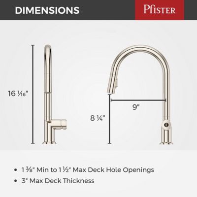 Tenet 1-Handle Pull-Down Kitchen Faucet 1-Handle Pull-Down Kitchen Faucet