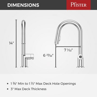 Tenet 1-Handle Pull-Down Bar & Prep Faucet 1-Handle Pull-Down Bar & Prep Faucet