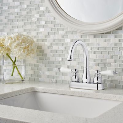 Henlow 2-Handle 4" Centerset Bathroom Faucet 2-Handle 4" Centerset Bathroom Faucet