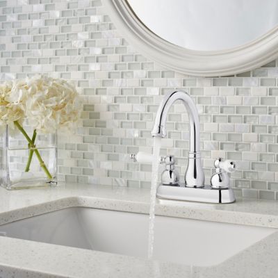 Henlow 2-Handle 4" Centerset Bathroom Faucet 2-Handle 4" Centerset Bathroom Faucet