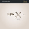 Tisbury Cross Handle Kit Cross Handle Kit Widespread