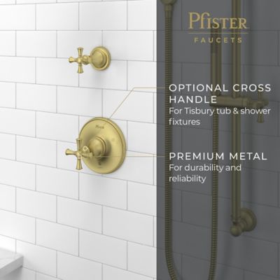 Tisbury Cross Handle Kit Cross Handle Kit Widespread Tub/Shower