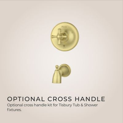 Tisbury Cross Handle Kit Cross Handle Kit Widespread Tub/Shower