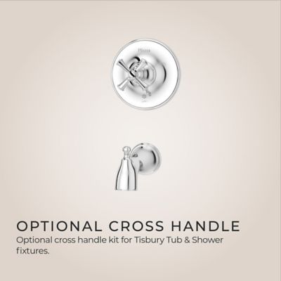 Tisbury Cross Handle Kit Cross Handle Kit Widespread Tub/Shower