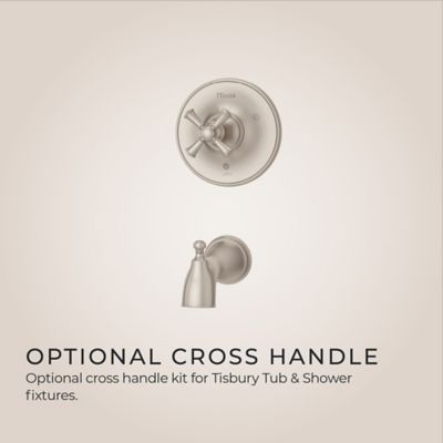 Tisbury Cross Handle Kit Cross Handle Kit Widespread Tub/Shower