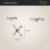 Tisbury Cross Handle Kit Cross Handle Kit