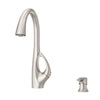 Jovi 1-Handle Pull-Down Kitchen Faucet 1-Handle Pull-Down Kitchen Faucet