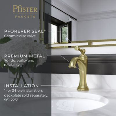 Tisbury Single Control Bathroom Faucet Single Control Bathroom Faucet