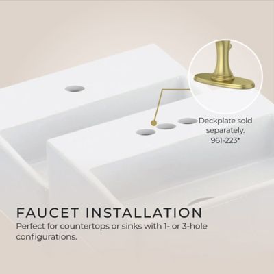 Tisbury Single Control Bathroom Faucet Single Control Bathroom Faucet