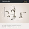 Tisbury 2-Handle 8" Widespread Bathroom Faucet 2-Handle 8" Widespread Bathroom Faucet