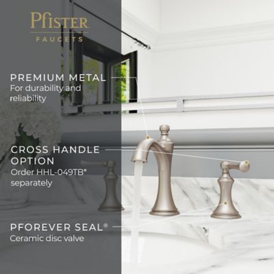 Tisbury 2-Handle 8" Widespread Bathroom Faucet 2-Handle 8" Widespread Bathroom Faucet