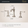 Tisbury 2-Handle 8" Widespread Bathroom Faucet 2-Handle 8" Widespread Bathroom Faucet