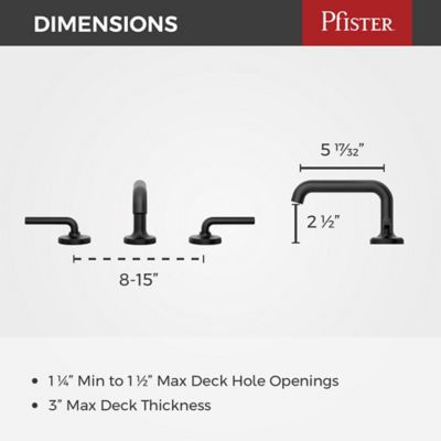 Tenet 2-Handle 8" Widespread Bathroom Faucet 2-Handle 8" Widespread Bathroom Faucet