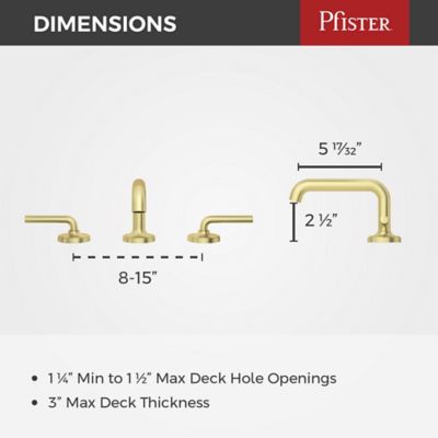 Tenet 2-Handle 8" Widespread Bathroom Faucet 2-Handle 8" Widespread Bathroom Faucet