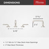 Tenet 2-Handle 8" Widespread Bathroom Faucet 2-Handle 8" Widespread Bathroom Faucet