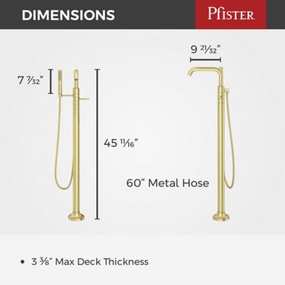 Tenet Free-Standing Tub Filler Free-Standing Tub Filler