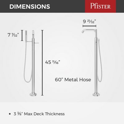 Tenet Free-Standing Tub Filler Free-Standing Tub Filler