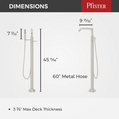 Tenet Free-Standing Tub Filler Free-Standing Tub Filler