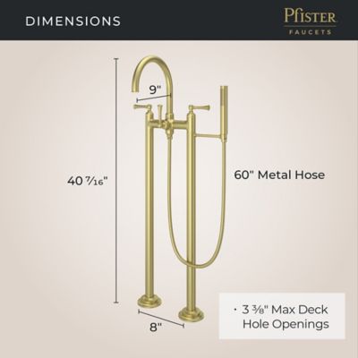 Tisbury Free-Standing Tub Filler Free-Standing Tub Filler