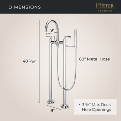 Tisbury Free-Standing Tub Filler Free-Standing Tub Filler