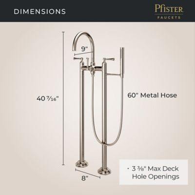 Tisbury Free-Standing Tub Filler Free-Standing Tub Filler