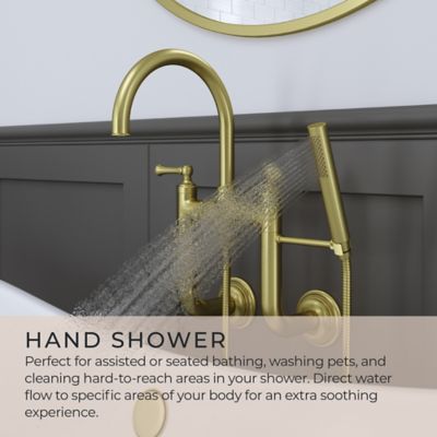 Tisbury Wall Mount Tub Filler Wall Mount Tub Filler