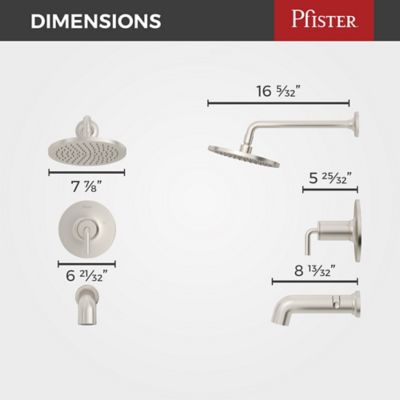 Tenet 1-Handle Tub & Shower Trim Kit 1-Handle Tub & Shower Trim Kit