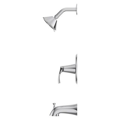 Masey 1-Handle Tub & Shower Trim with Valve 1-Handle Tub & Shower Trim with Valve