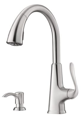 Pasadena 1-Handle Pull-Down Kitchen Faucet 1-Handle Pull-Down Kitchen Faucet