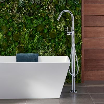 Modern Free-Standing Tub Filler Free-Standing Tub Filler