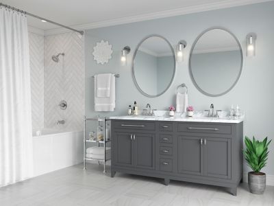 Saxton 2-Handle 4" Centerset Bathroom Faucet 2-Handle 4" Centerset Bathroom Faucet