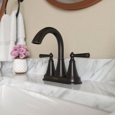 Saxton 2-Handle 4" Centerset Bathroom Faucet 2-Handle 4" Centerset Bathroom Faucet
