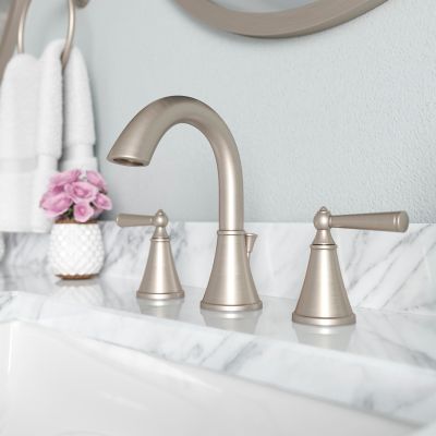 Saxton 2-Handle 8" Widespread Bathroom Faucet 2-Handle 8" Widespread Bathroom Faucet