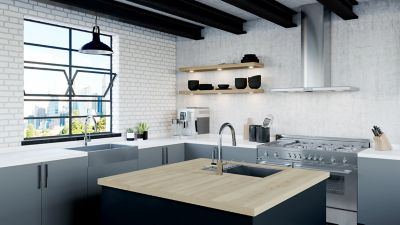 Stellen 1-Handle Pull-Down Kitchen Faucet 1-Handle Pull-Down Kitchen Faucet