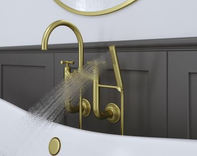 Tisbury Wall Mount Tub Filler Wall Mount Tub Filler