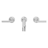Tenet 2-Handle Wall Mount Bathroom Faucet 2-Handle Wall Mount Bathroom Faucet