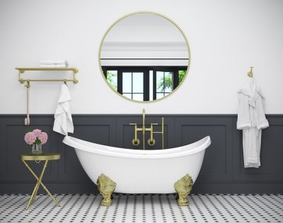 Tisbury Wall Mount Tub Filler Wall Mount Tub Filler