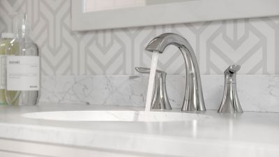 Weller 2-Handle 8" Widespread Bathroom Faucet 2-Handle 8" Widespread Bathroom Faucet