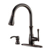Wheaton 1-Handle Pull-Down Kitchen Faucet 1-Handle Pull-Down Kitchen Faucet