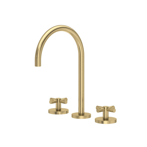 ROHL Amahle Widespread Bathroom Faucet With C-Spout