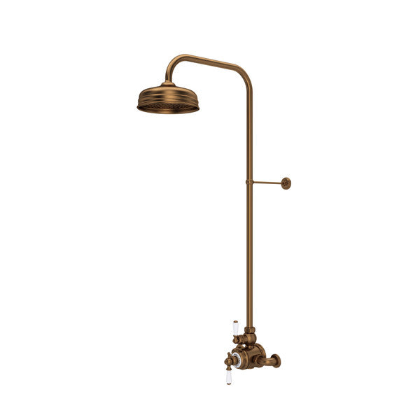 Perrin & Rowe Edwardian Thermostatic Shower Package - With Metal Lever Handle.KIT2L