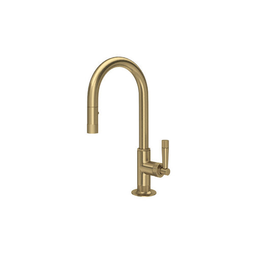 ROHL Graceline® Pull-Down Bar/Food Prep Kitchen Faucet With C-Spout