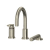 Riobel Arca™ 3-Hole Pressure Balance Deck Mount Tub Filler Trim
