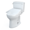 Toto Drake Washlet+ C2 Two-Piece Toilet 1.28 gpf - Elongated  Regular Height