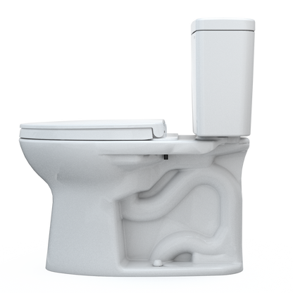 Toto Drake® Two-piece Toilet, 1.28 GPF, Elongated Bowl - Universal Height