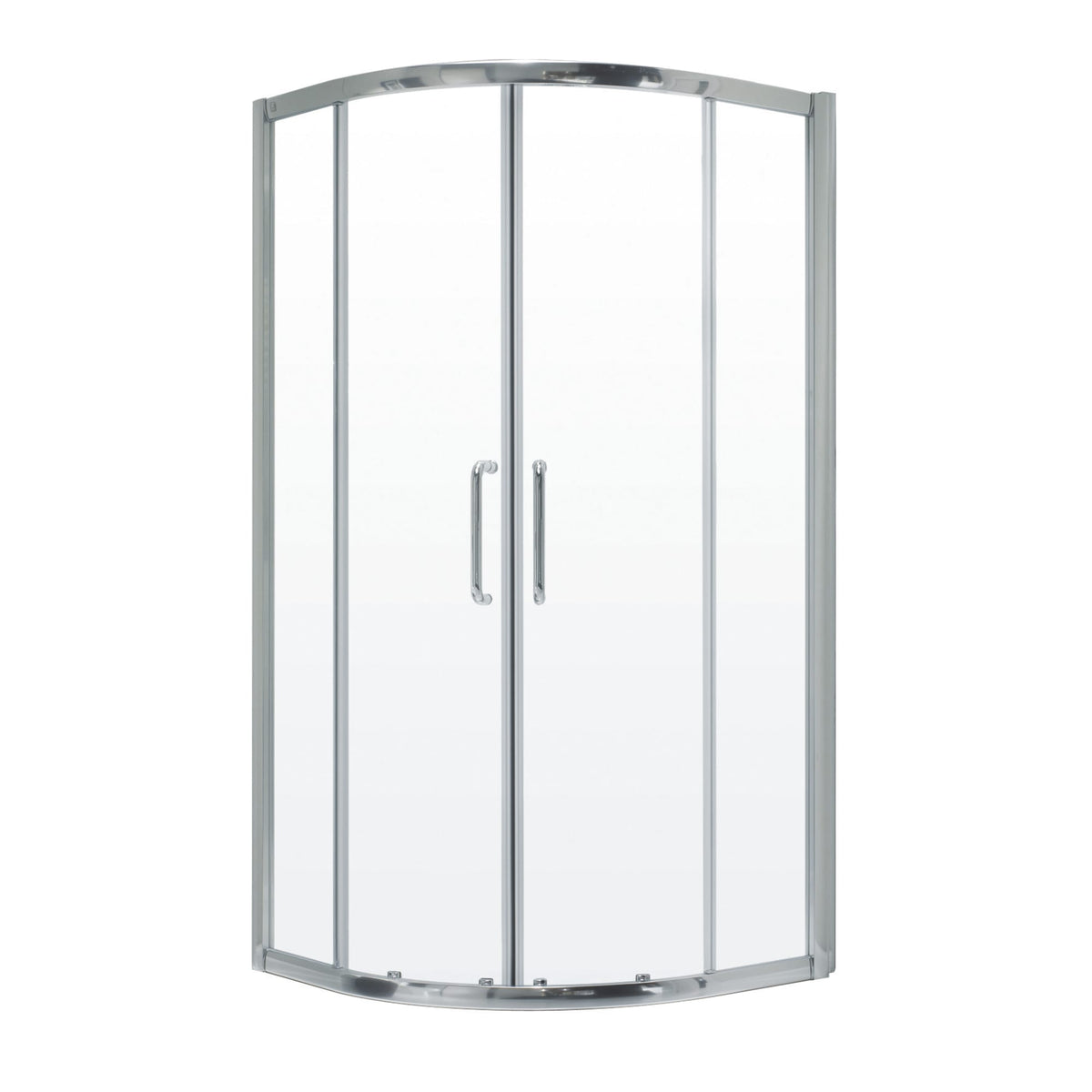Neptune Belgrade In 6 Mm For Corner Installation With Clear Glass In 36 x 36 x 71-Inch Sliding Shower Door